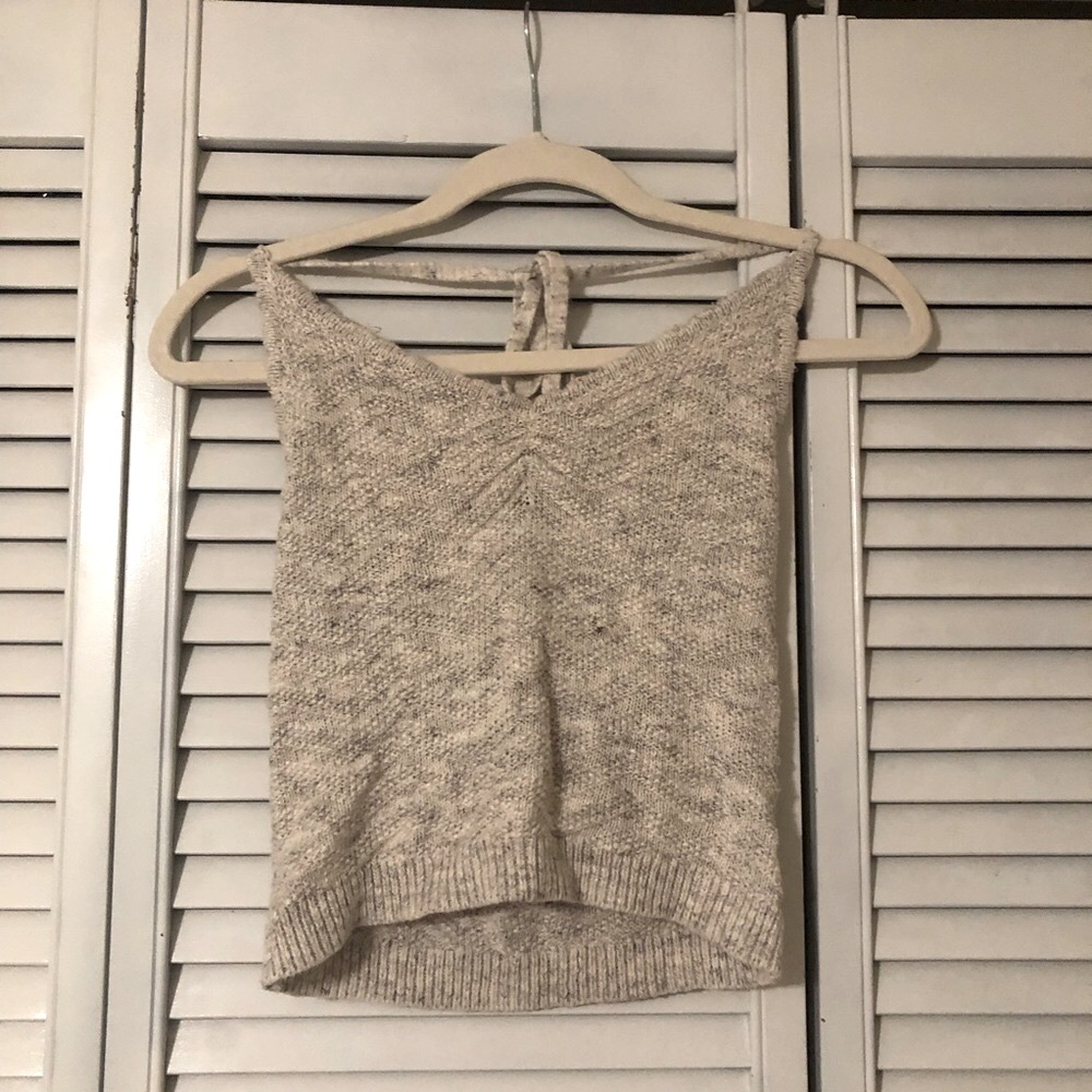 ☀️3/$20 Aerie Soft Cream Knit Pullover